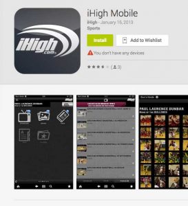 Ihigh.com Mobile app
