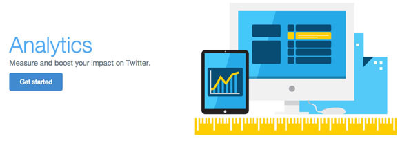 Get started with Twitter Analytics at https://analytics.twitter.com/about
